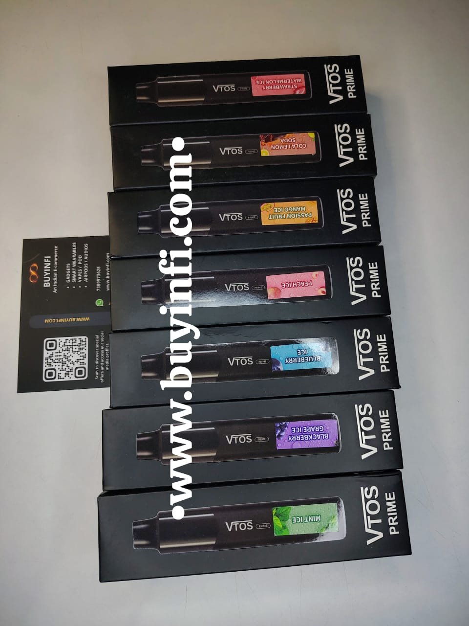 VTOS PRIME 8000 PUFF ( TYPE C CHARGING) - Image 2