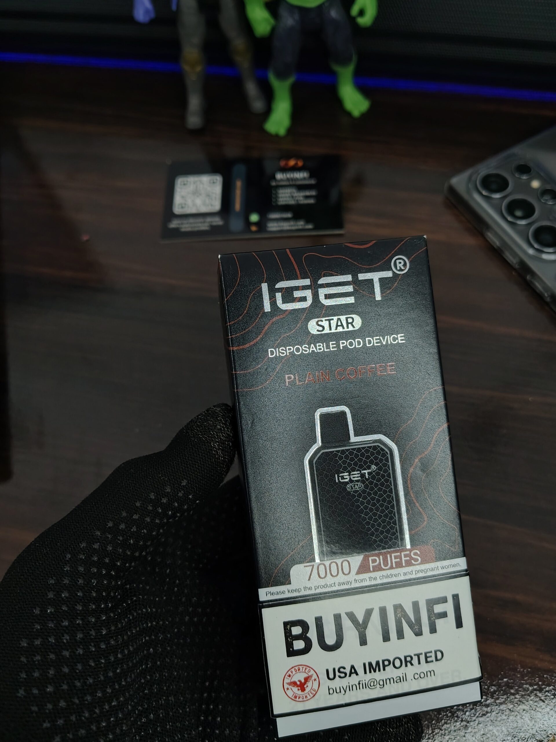 IGET STAR ⭐ - PLAIN COFFEE ☕