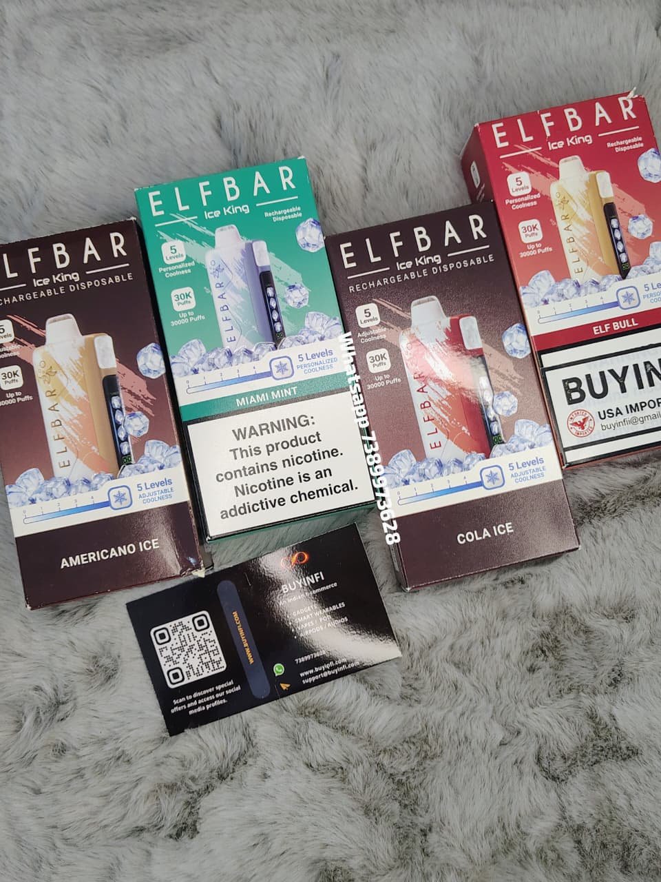 ELFBAR ICE KING 👑. 30,000 puff 💨